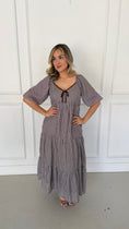 Load image into Gallery viewer, EVELYN BROWN DRESS