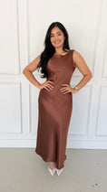Load image into Gallery viewer, Maggie bronze maxi dress