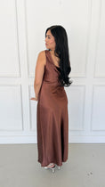Load image into Gallery viewer, Maggie bronze maxi dress