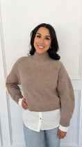 Load image into Gallery viewer, KARELY MOCHA SWEATSHIRT