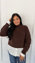 Load image into Gallery viewer, KARELY BROWN SWEATSHIRT