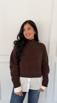 Load image into Gallery viewer, KARELY BROWN SWEATSHIRT