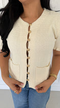 Load image into Gallery viewer, Marianna cream sweater top