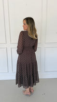 Load image into Gallery viewer, the brown cream belle dress