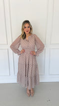 Load image into Gallery viewer, The burgandy creme belle dress