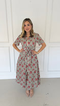 Load image into Gallery viewer, ZOEY PINK FLORAL DRESS