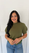 Load image into Gallery viewer, CELINE OLIVE TOP