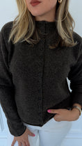 Load image into Gallery viewer, JULIETTE BROWN CARDIGAN