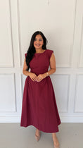 Load image into Gallery viewer, PRE-ORDEN TIMELESS WINE DRESS