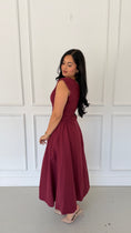 Load image into Gallery viewer, PRE-ORDEN TIMELESS WINE DRESS