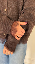 Load image into Gallery viewer, QUINN DARK BROWN CARDIGAN