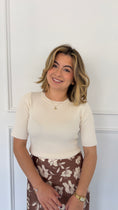 Load image into Gallery viewer, AMELIE CREAM TOP
