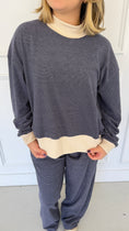 Load image into Gallery viewer, DEMI NAVY LOUNGE SET