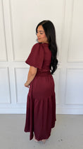 Load image into Gallery viewer, ASPEN WINE DRESS