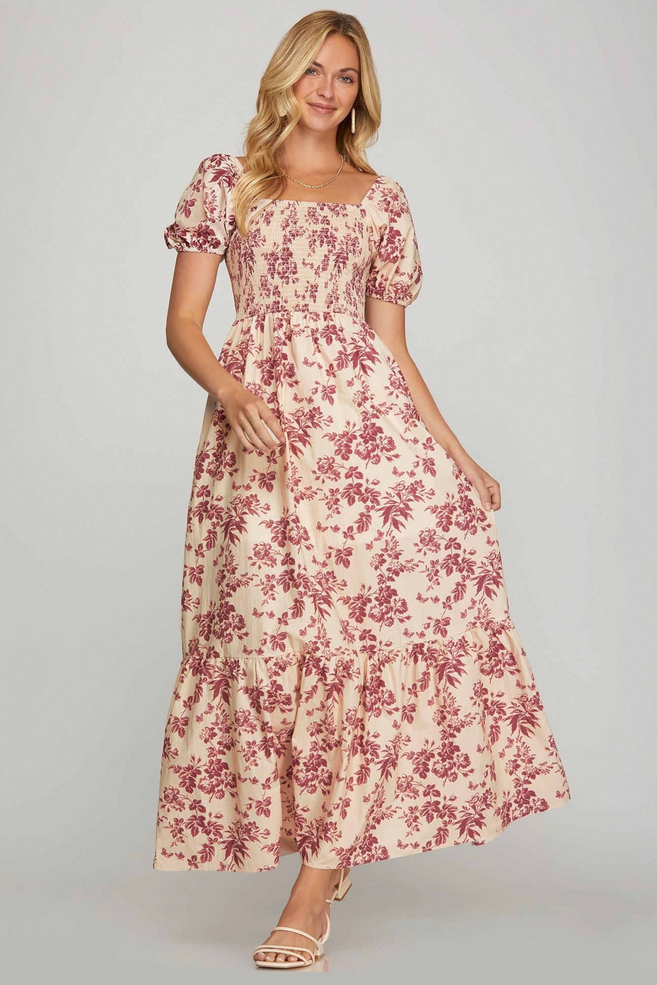 Coquette Maxi Dress