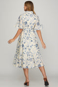 Load image into Gallery viewer, Isn't Lovely Floral Midi Dress