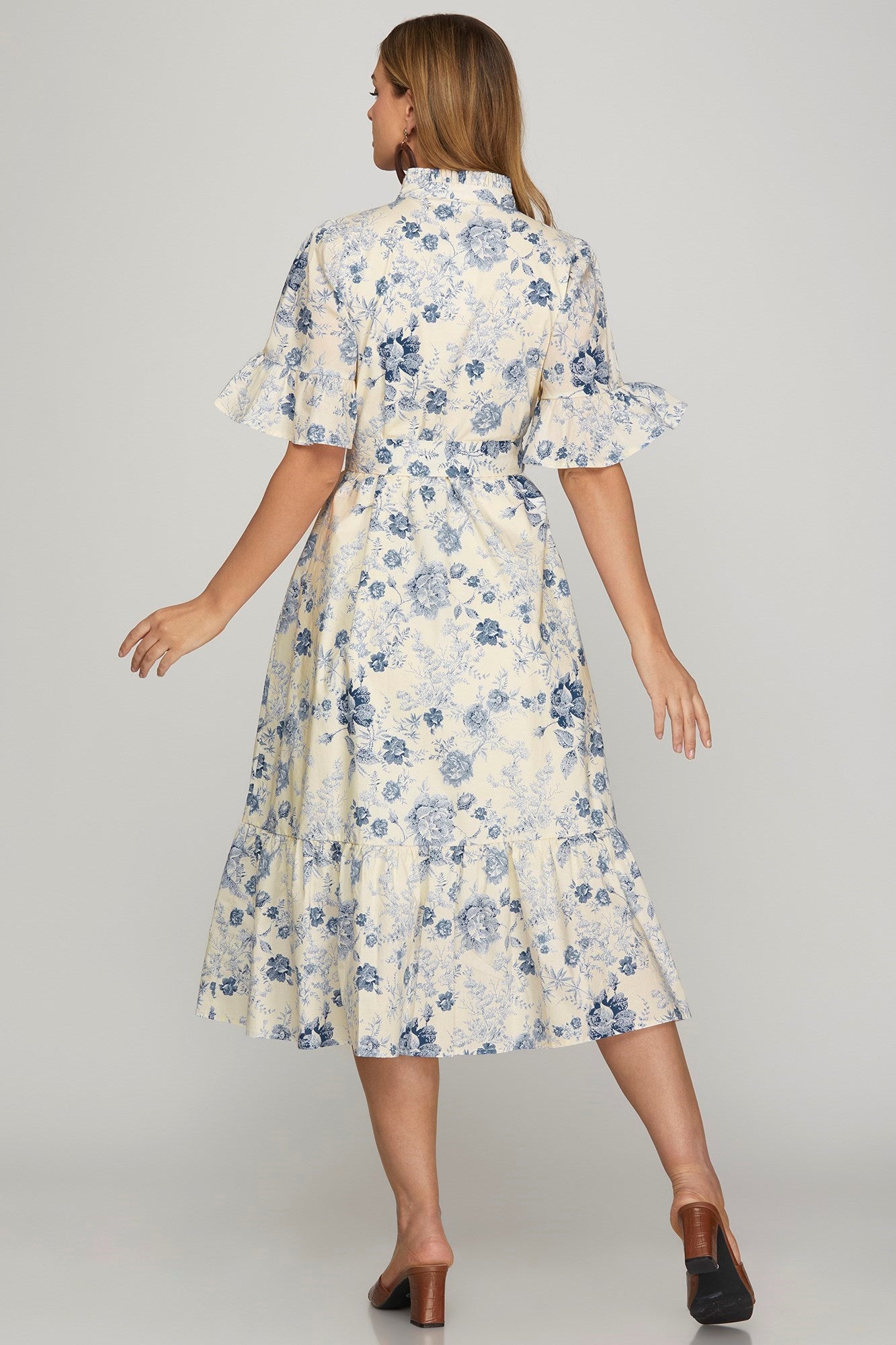 Isn't Lovely Floral Midi Dress