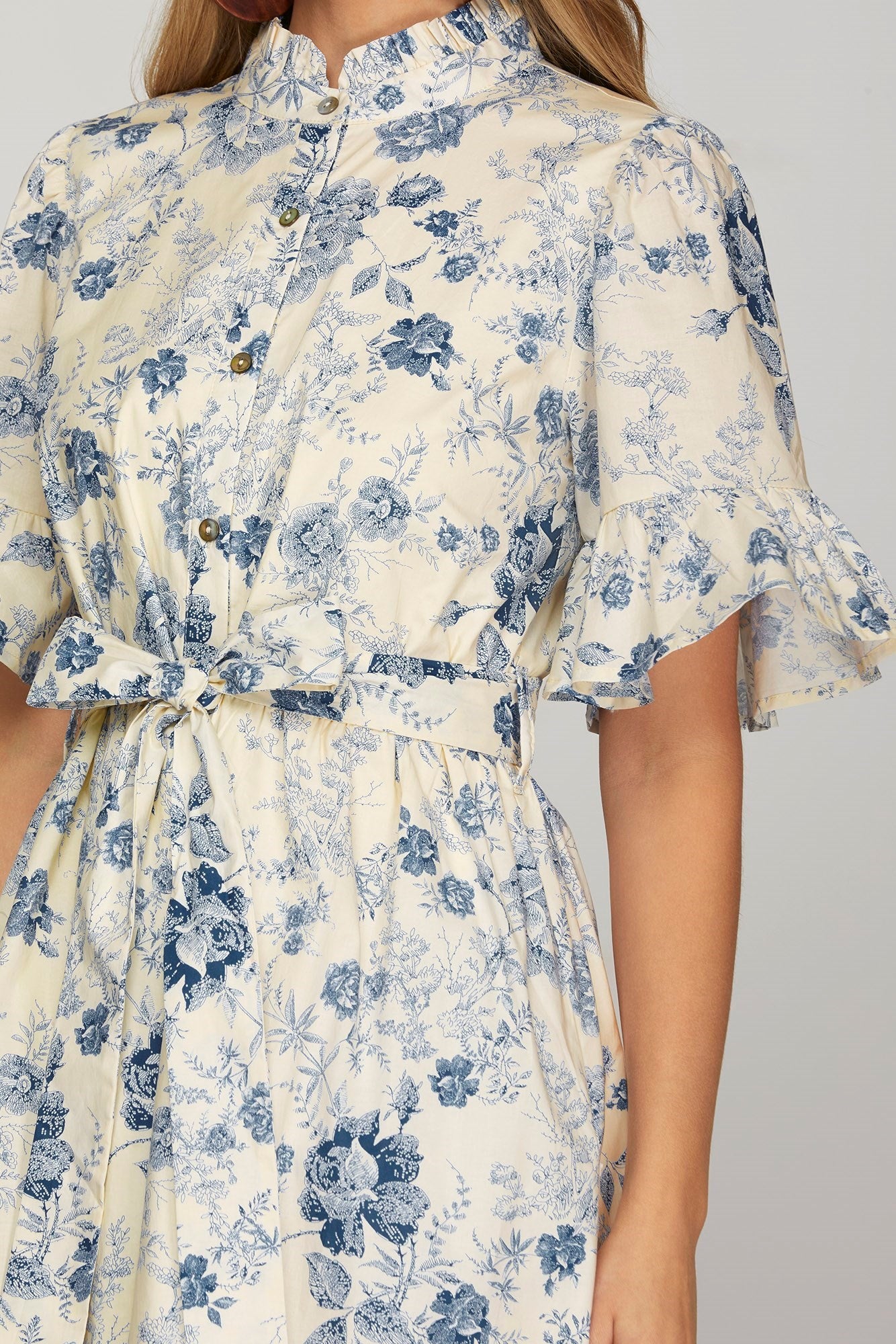 Isn't Lovely Floral Midi Dress
