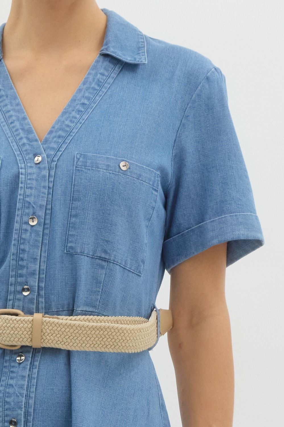 Bradley Denim Midi Dress