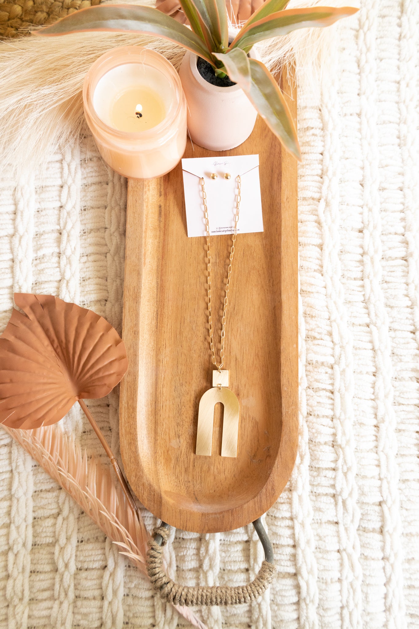 Iris Long Necklace