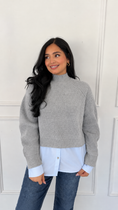 Load image into Gallery viewer, KARELY GREY SWEATSHIRT
