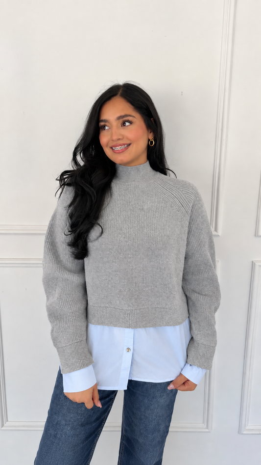 KARELY GREY SWEATSHIRT
