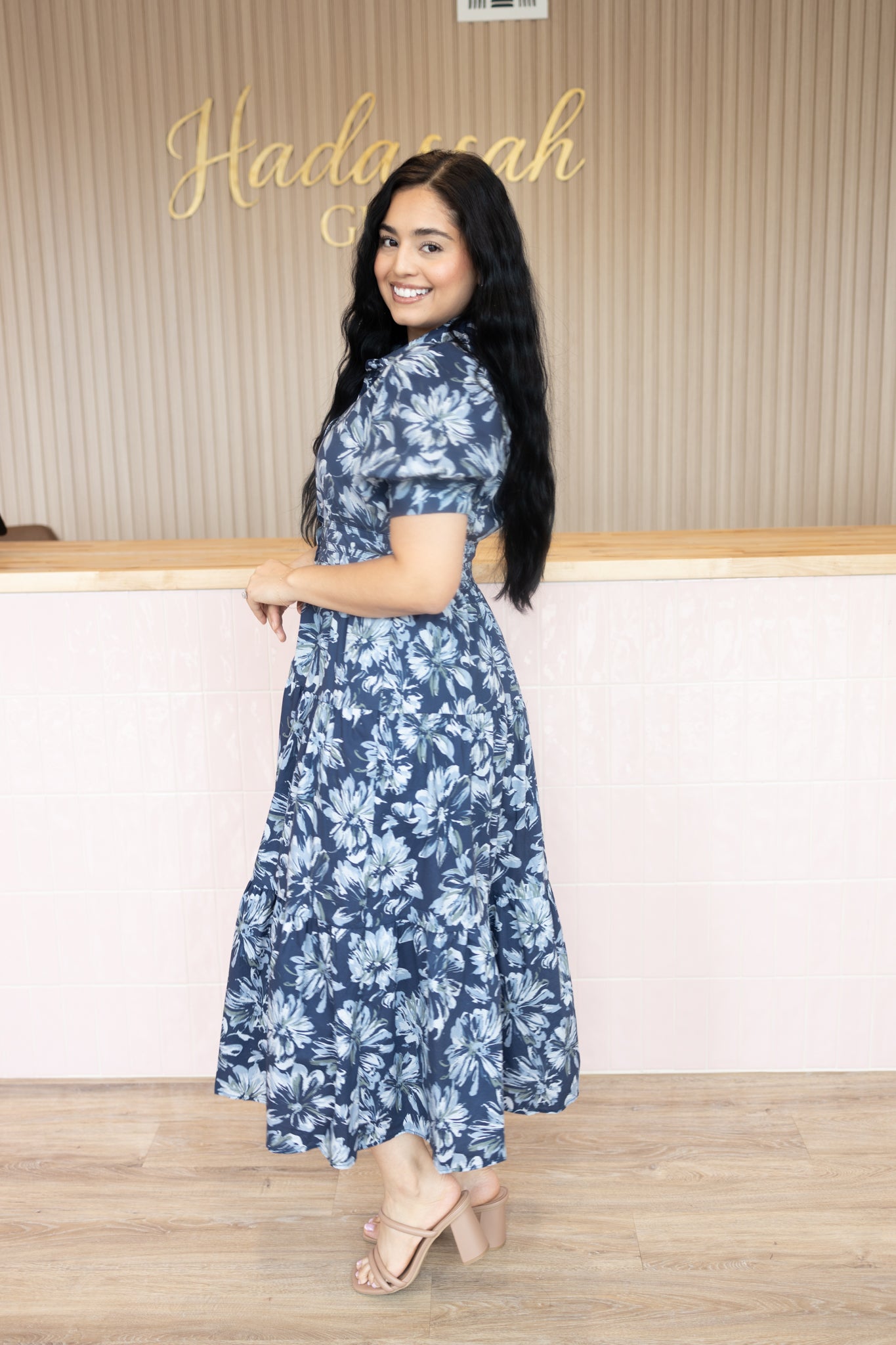 Gio Navy Dress