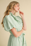 Load image into Gallery viewer, Isabella Green Midi Dress
