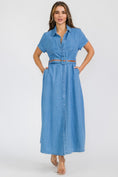 Load image into Gallery viewer, Marisol Denim Maxi Dress
