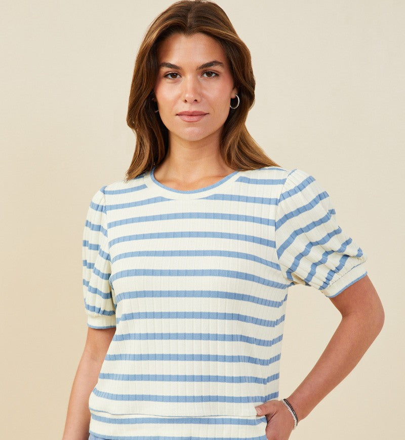 Hanna Blue Blouse
