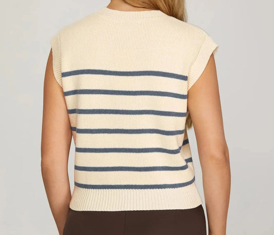 Janee stripe top