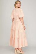 Load image into Gallery viewer, ARIA SOFT PINK DRESS-PLUS
