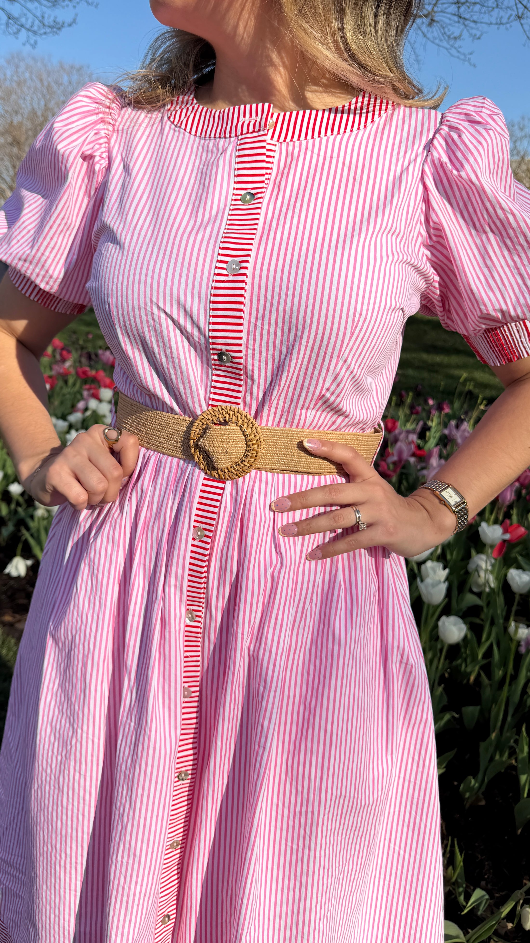 Pink Peony Dress