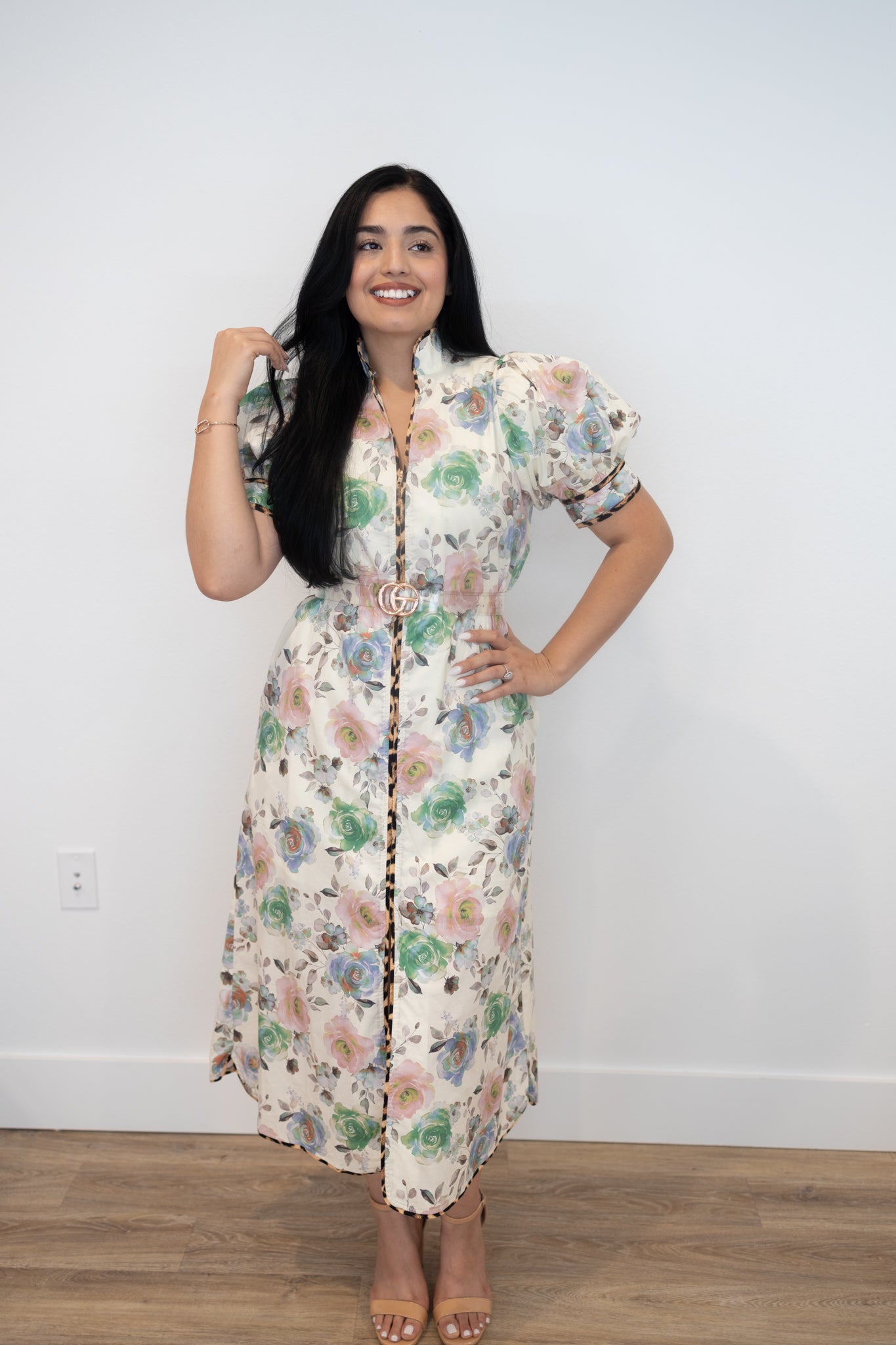 Fernanda Floral Midi Dress