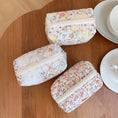 Load image into Gallery viewer, FLORAL PRINTED PADDED BAG
