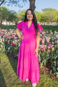 Load image into Gallery viewer, Danna Magneta Maxi Dress
