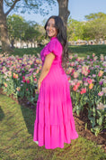 Load image into Gallery viewer, Danna Magneta Maxi Dress
