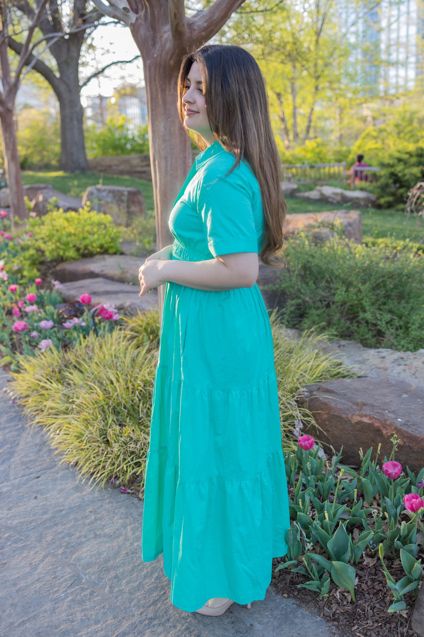 Tessie Soft Jade Maxi Dress