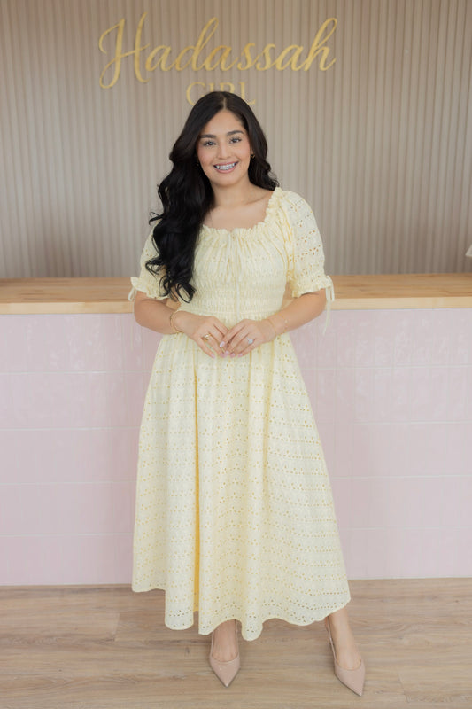 Marigold  yellow Grace Dress