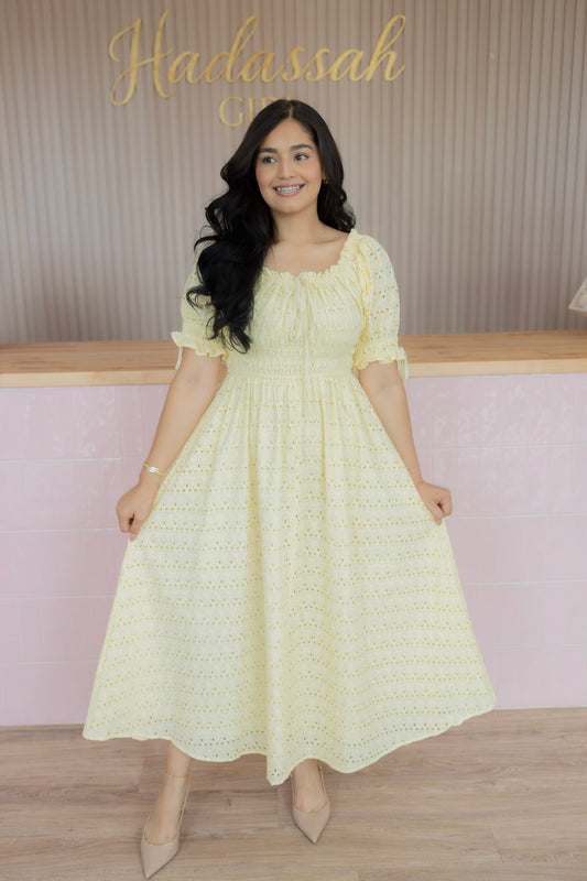 Marigold  yellow Grace Dress