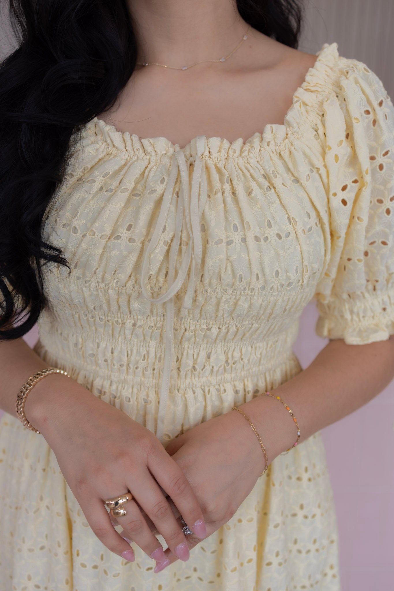 Marigold  yellow Grace Dress