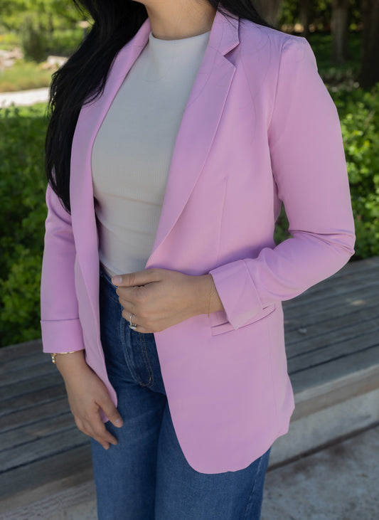 Adela Pink Blazer