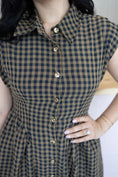 Load image into Gallery viewer, Brissa camel midi dress
