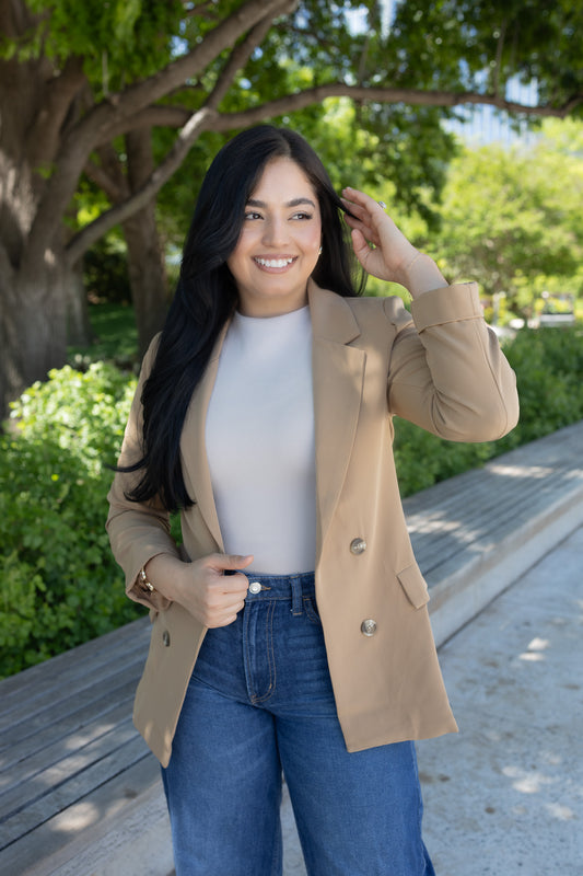 Kora Beige Blazer