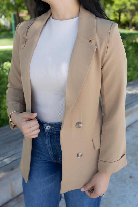 Kora Beige Blazer