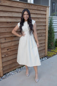 Load image into Gallery viewer, Antonella Tan Midi Dress
