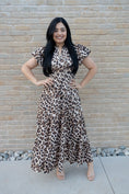 Load image into Gallery viewer, Danna Leopard Maxi Dress
