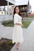 Load image into Gallery viewer, Alice Ivory Midi Dress
