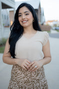 Load image into Gallery viewer, Dayana Tan Blouse
