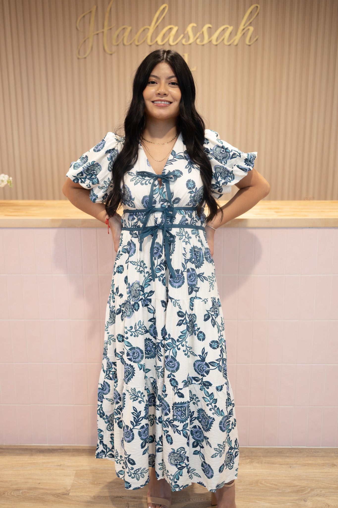 Kelly Teal Dress